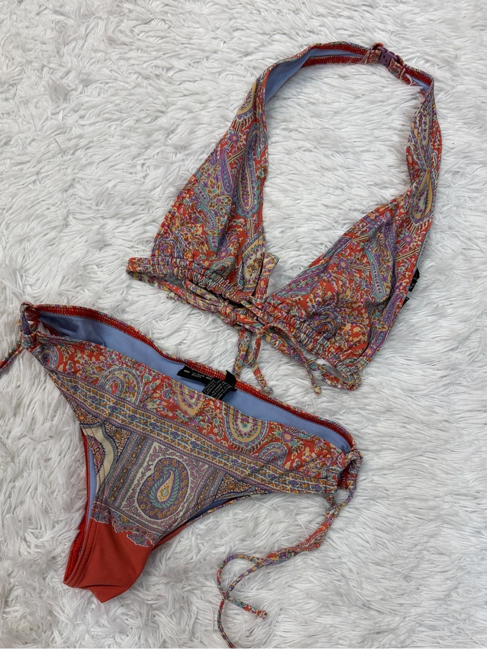 Etro Paisley Printed Bikini Set